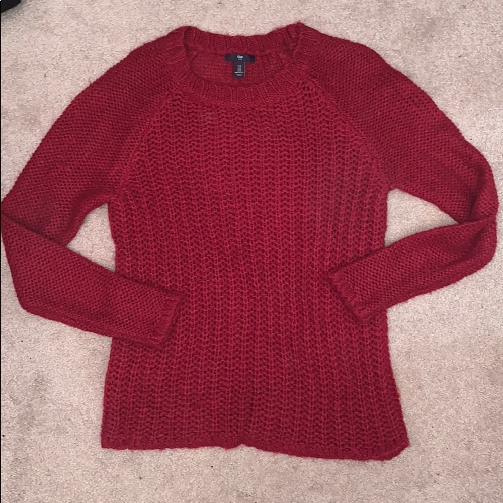 Magenta Warm Sweater